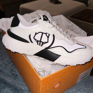 Naked Wolfe black and white sneakers